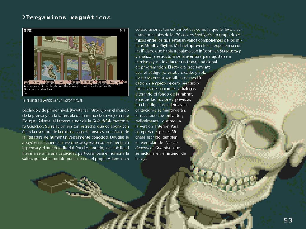 Magnetic Scrolls tenía verdaderas obras de arte tanto a nivel gráfico como literario.