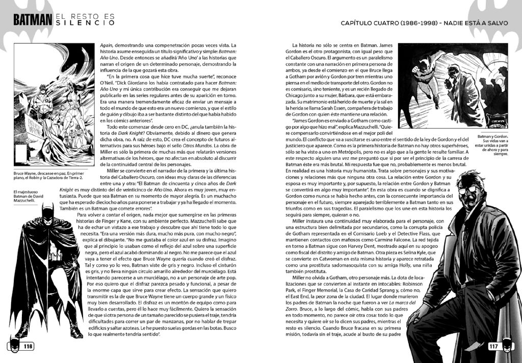 Doble página interior del Capítulo 4