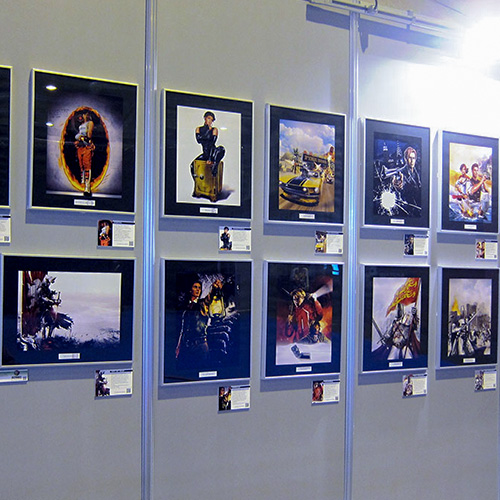 Las 15 reproducciones expuestas durante la feria